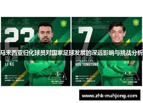 马来西亚归化球员对国家足球发展的深远影响与挑战分析 马来西亚归化球员对国家足球发展的深远影响与挑战分析